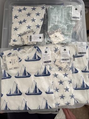 kate Quinn White & Navy Nautical Bundle